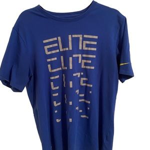 Men’s Blue Nike “Elite” T-Shirt